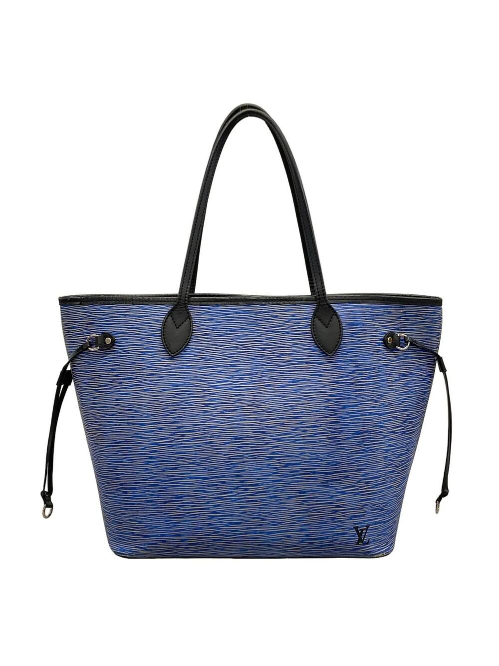 Louis Vuitton Neverfull Mm Blue Epi #304926L16B